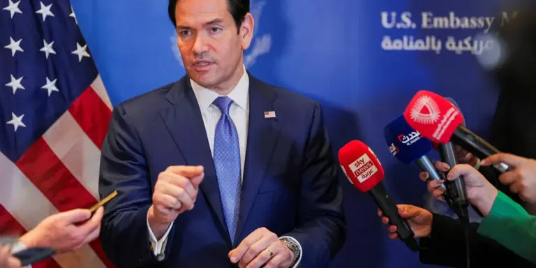 Rubio raises questions with bizarre excuse for bringing Trump son-in-law to meeting