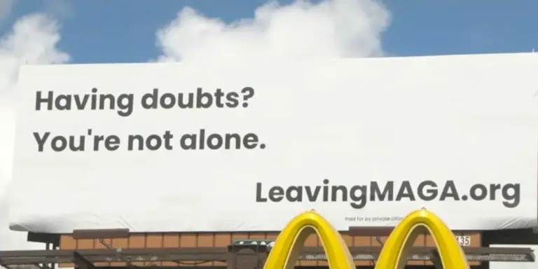 Disillusioned MAGA peppering deep-red state with anti-Trump billboards