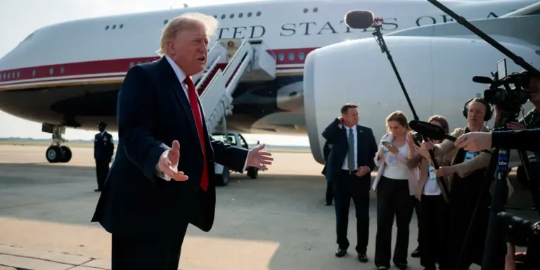 Florida voters enraged by Trump’s ‘pompous’ airport