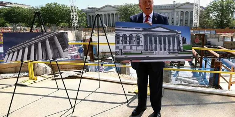 Trump asks Supreme Court to let him build ballroom